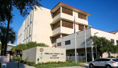 Man being held in Pinellas jail dies in hospital