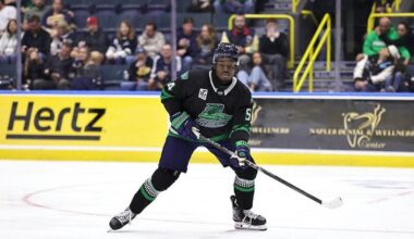 Florida Everblades | McGowan's Gordie Howe Hat Trick Leads to 5-0 Win