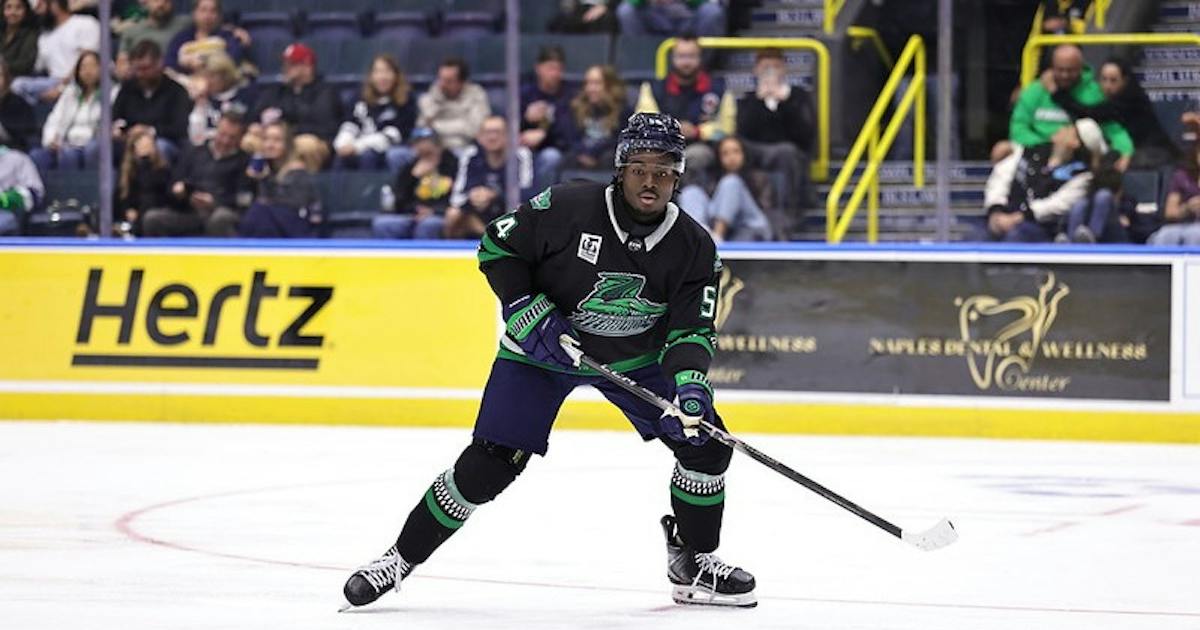 Florida Everblades | McGowan's Gordie Howe Hat Trick Leads to 5-0 Win