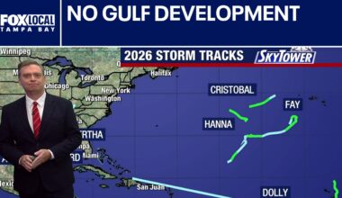 Tropical development possible off North Carolina