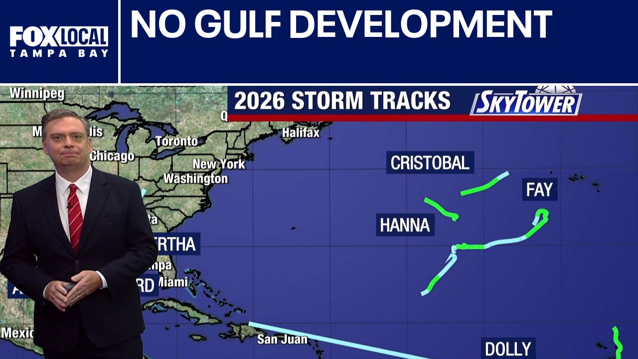 Tropical development possible off North Carolina