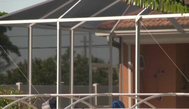 Cape Coral woman says bullet tore through lanai while she watched Sunday football