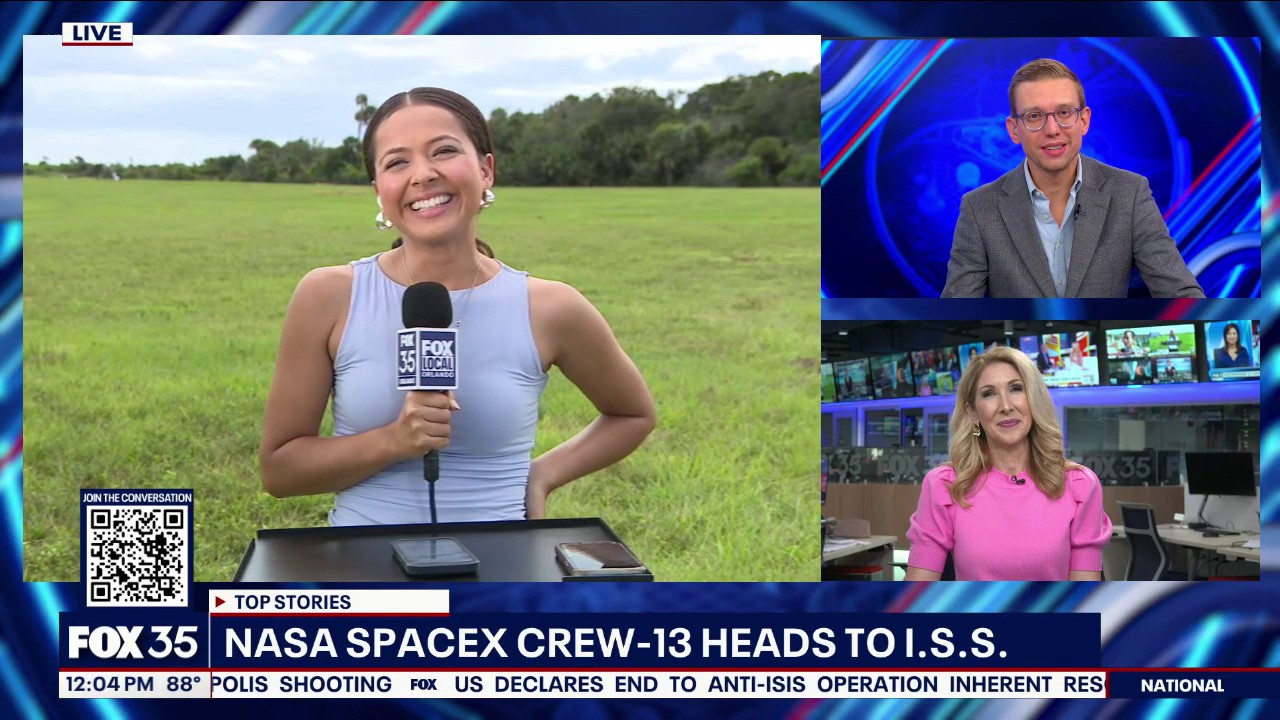 Crew-13 team coverage, VP Vance rallies in Lakeland