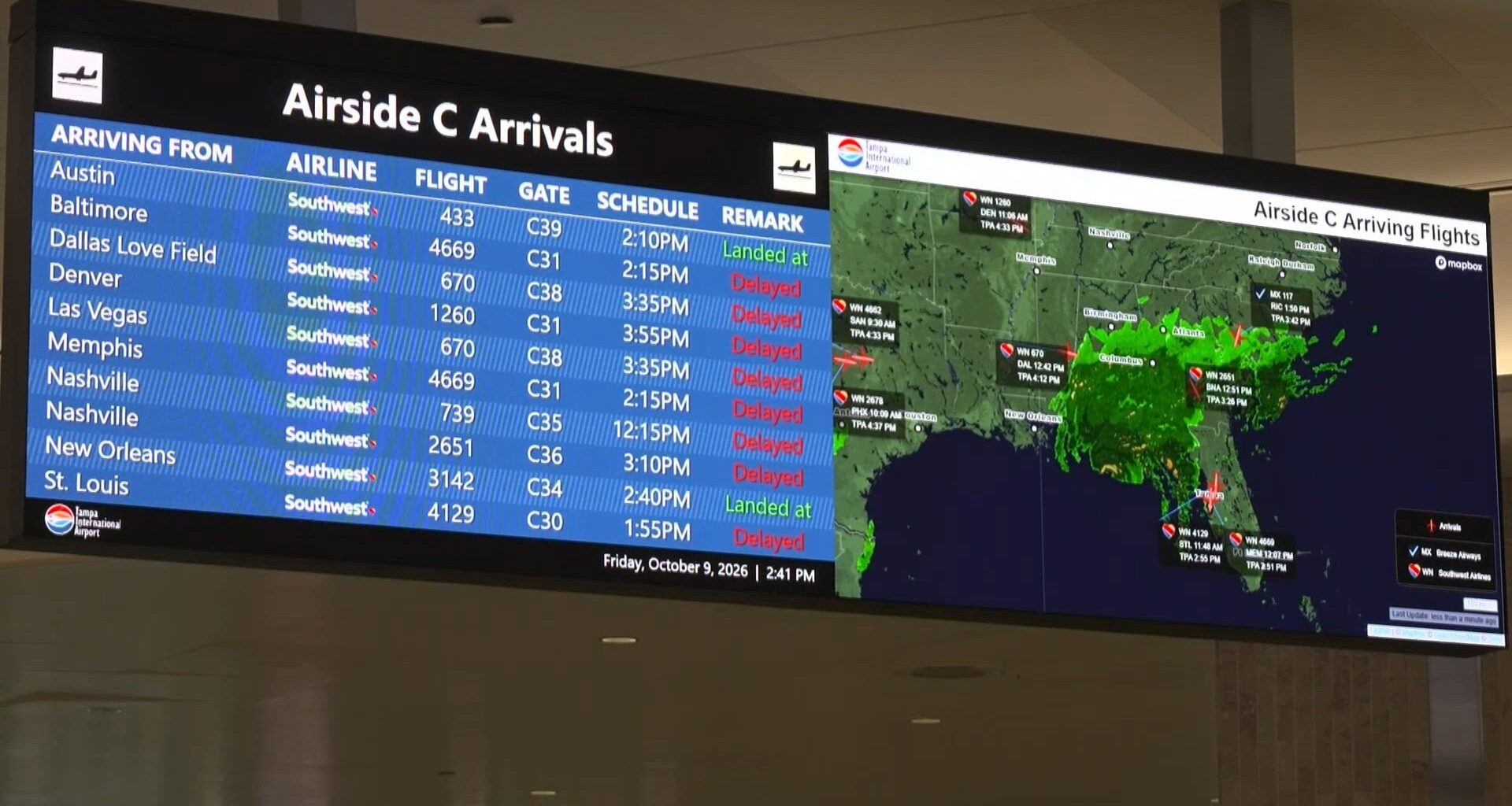 Flight delays topped 100 at Tampa International as travelers sought to stay ahead of Isaias