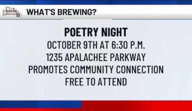 What’s Brewing - Poetry Night at Community Co-op Market