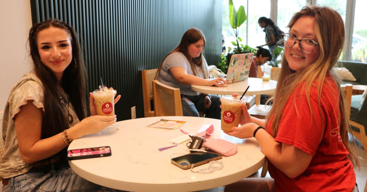 Qreate Coffee offers students a third space with crafting event | Life