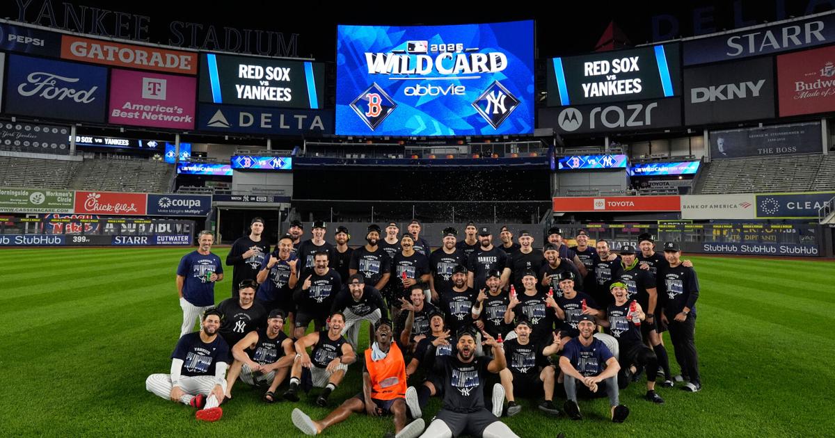 Plane problems cause Yankees to switch airports, land in Tampa at 1 a.m. ahead of Division Series