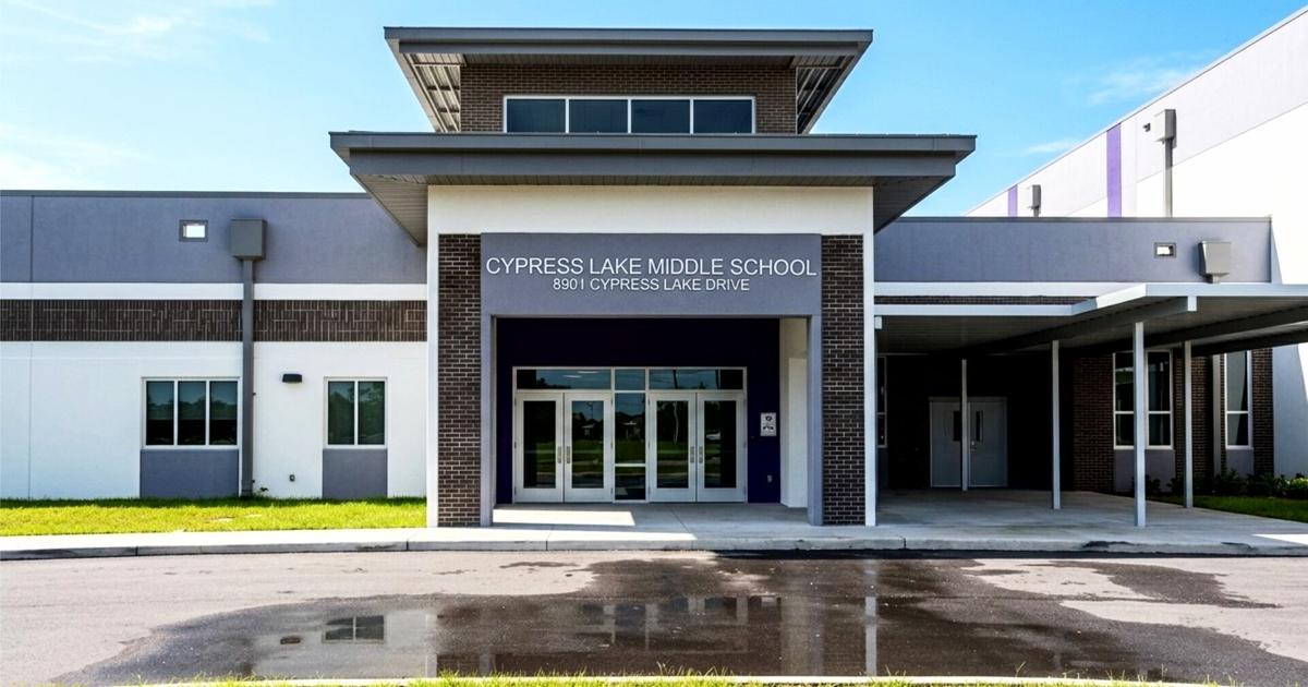 Rebuilt Cypress Lake Middle School to hold ribbon-cutting in Fort Myers | Lee County