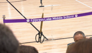 Rebuilt Cypress Lake Middle School holds ribbon-cutting in Fort Myers | Lee County