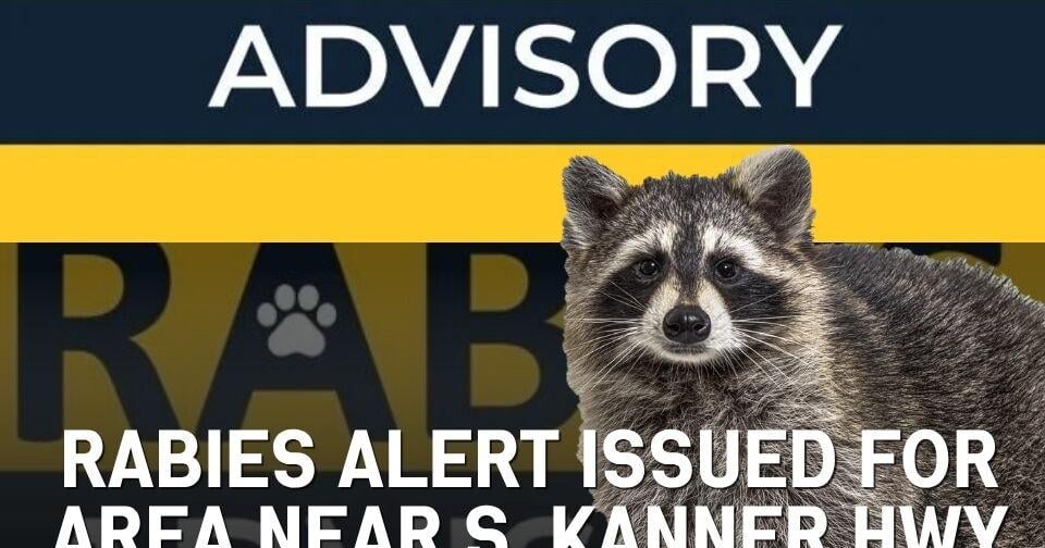 Rabies alert issued for area near South Kanner Highway | Martin County