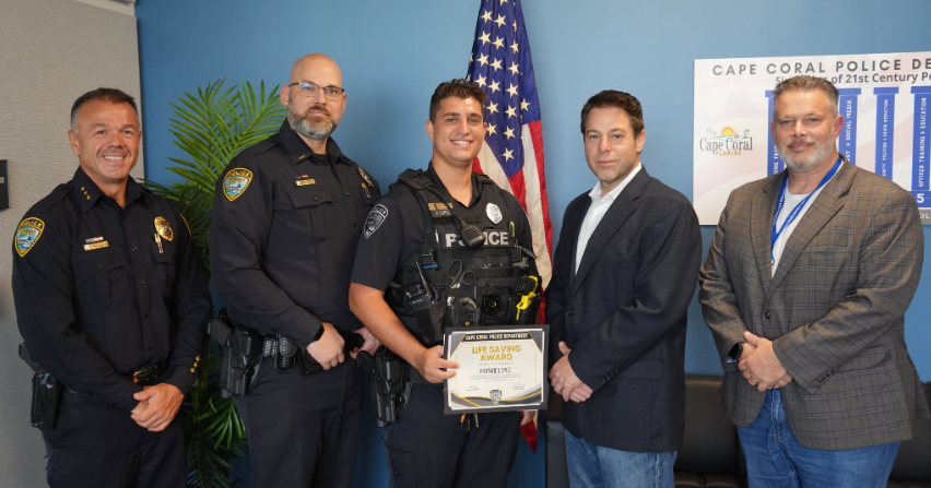 Cape Coral Police Officer Recognized for saving 10-month-old | News
