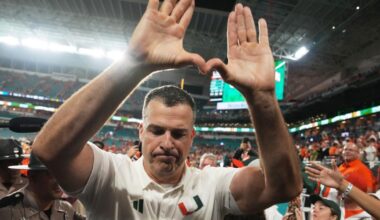 Miami is No. 1 in AP Top 25 for 1st time since '02, No. 2 BYU's ranking best since '84 title season | National News