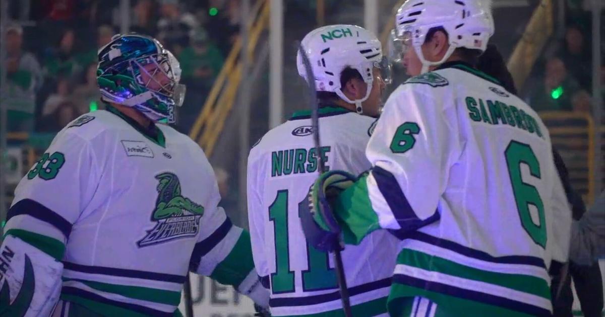 Everblades raise fifth championship banner, beat Orlando 3-1 in season opener | Sports