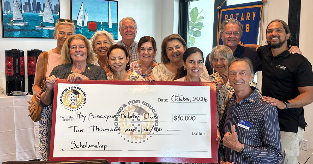 The domino effect: $80,000 for education | BeachCombings