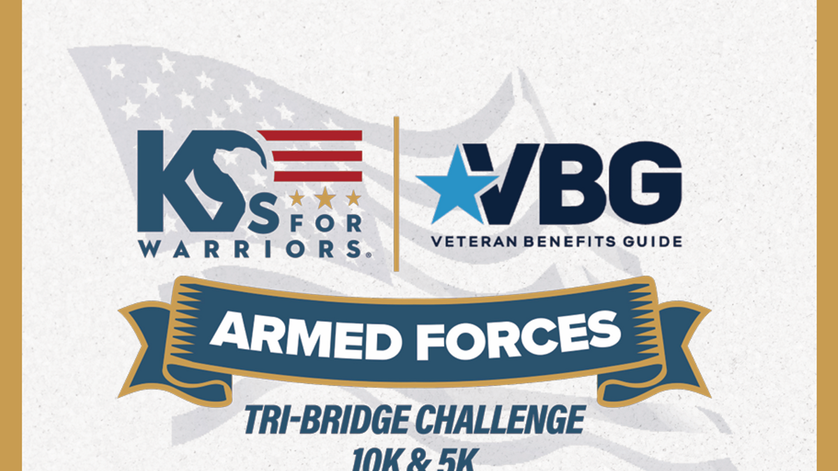 K9s For Warriors Armed Forces Tri-Bridge Challenge (10K & 5K) on Nov. 14th!