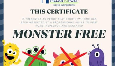 Pillar To Post® Home Inspections Include ‘Monster Free’ Certificates for a Spooktacularly Safe Holiday Season | International