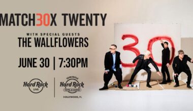 Matchbox Twenty with Special Guests The Wallflowers at Hard Rock Live
