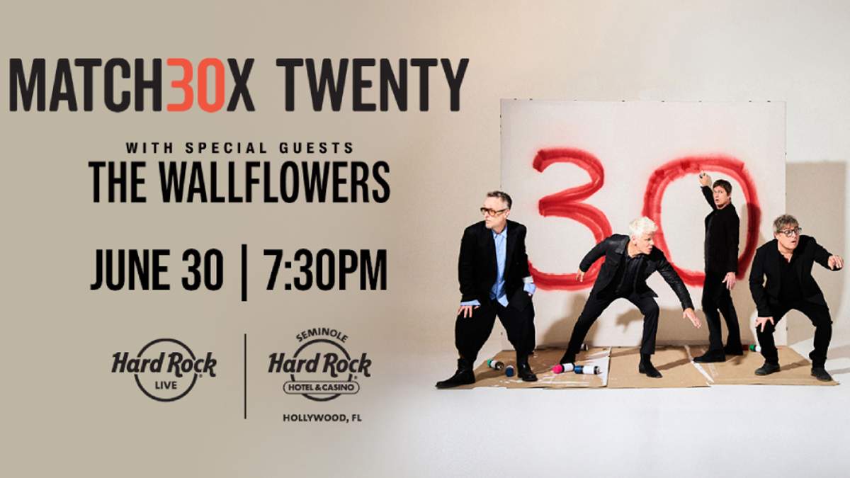Matchbox Twenty with Special Guests The Wallflowers at Hard Rock Live