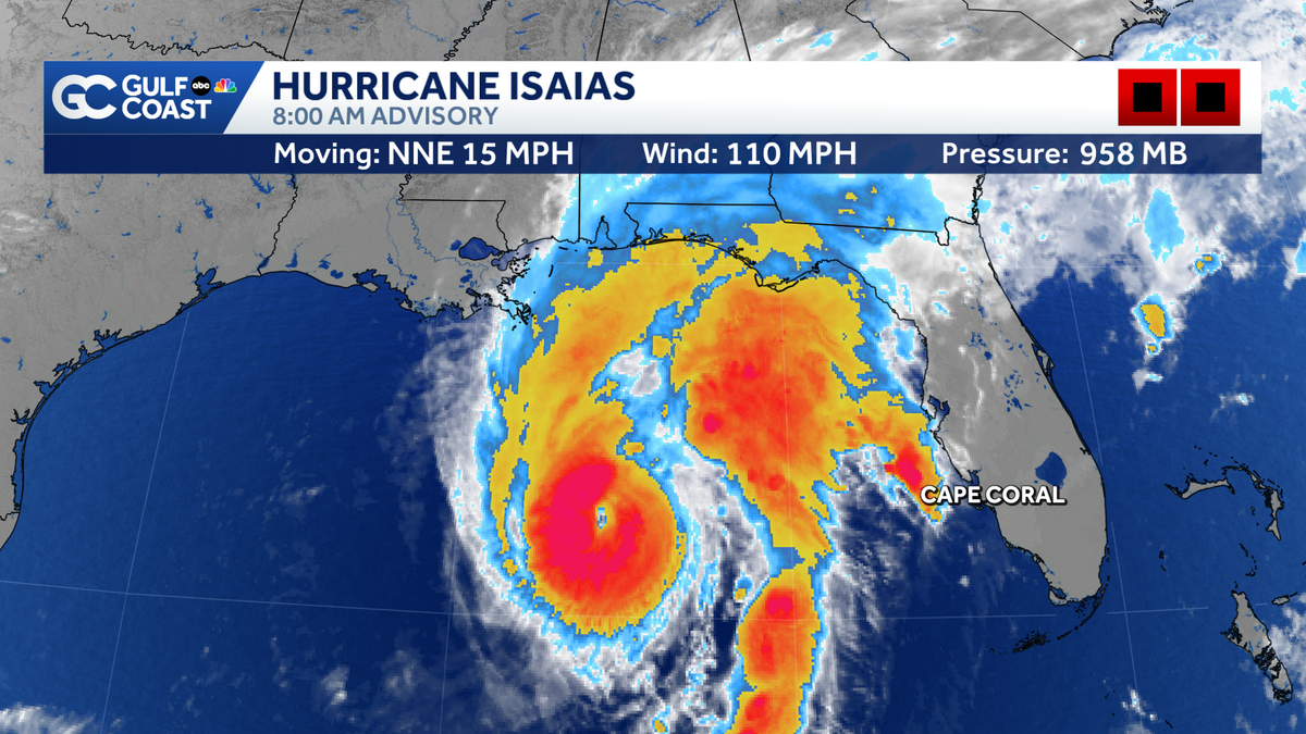 Hurricane Isaias becomes a major hurricane