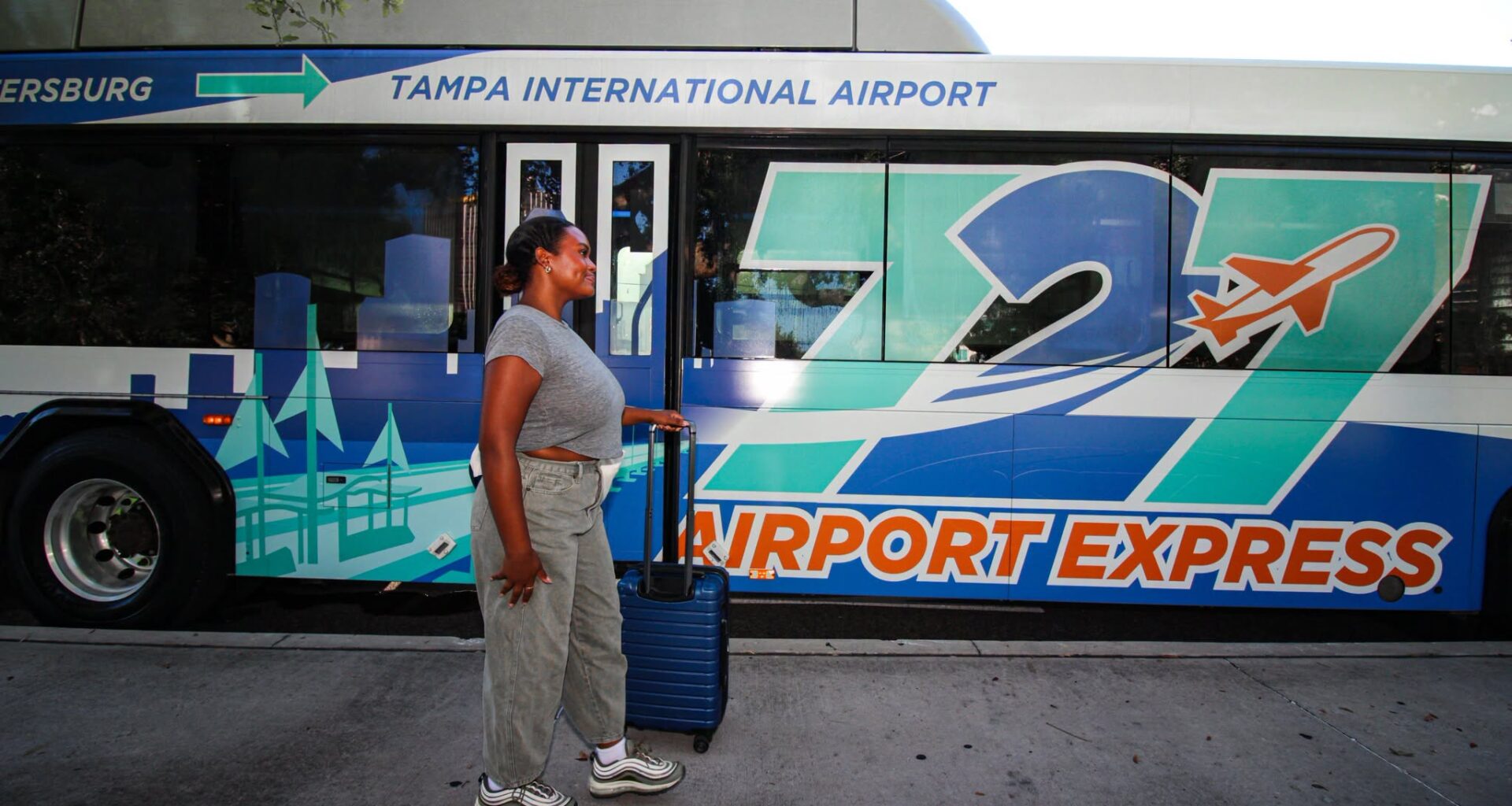 Hold off on that rideshare, PSTA launches new direct service between downtown St. Pete and Tampa airport