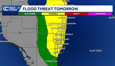 Stormy weather ahead of Miami-Florida State rivalry game Saturday