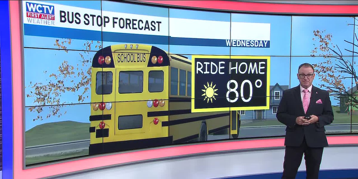 🚍Bus Stop Forecast: Rob has the weather for this morning’s commute