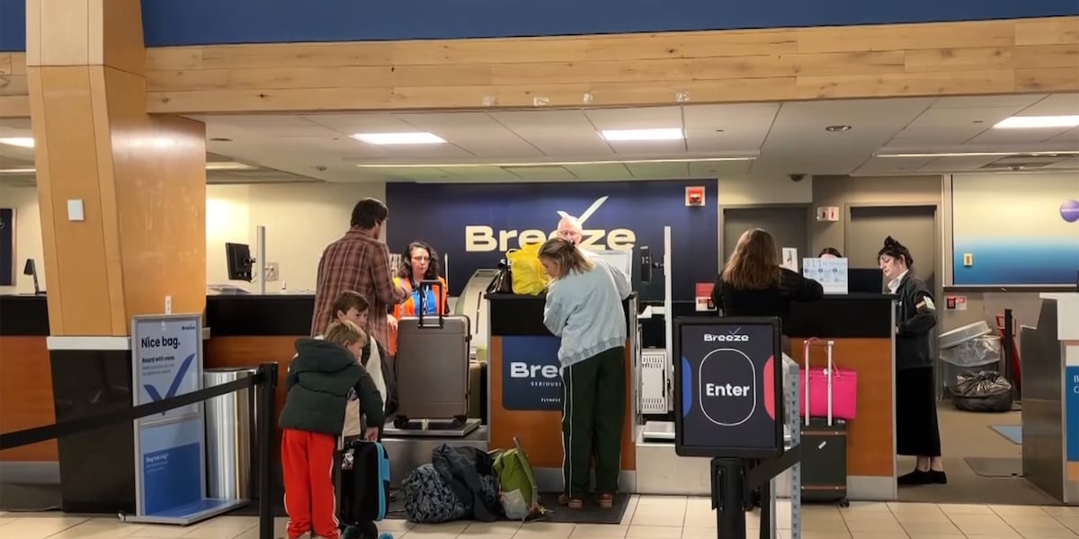 Breeze Airways adds new routes from Burlington airport
