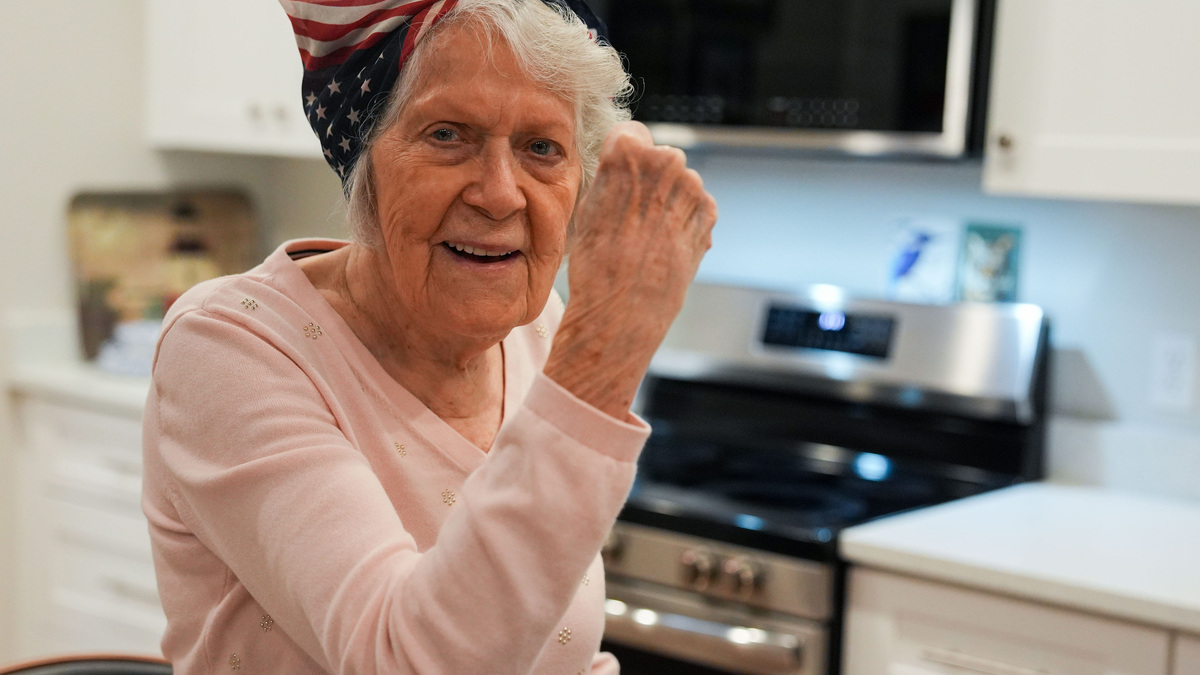 Kate Kerr, who is 101-years-old, built B24s during WWII. She resides in Tallahassee, Florida but still reflects on her days as one of the iconic “Rosie the Riveters.” Kate Kerr, who is 101-years-old, built B24s during WWII. She resides in Tallahassee, Florida but still reflects on her days as one of the iconic “Rosie the Riveters.”