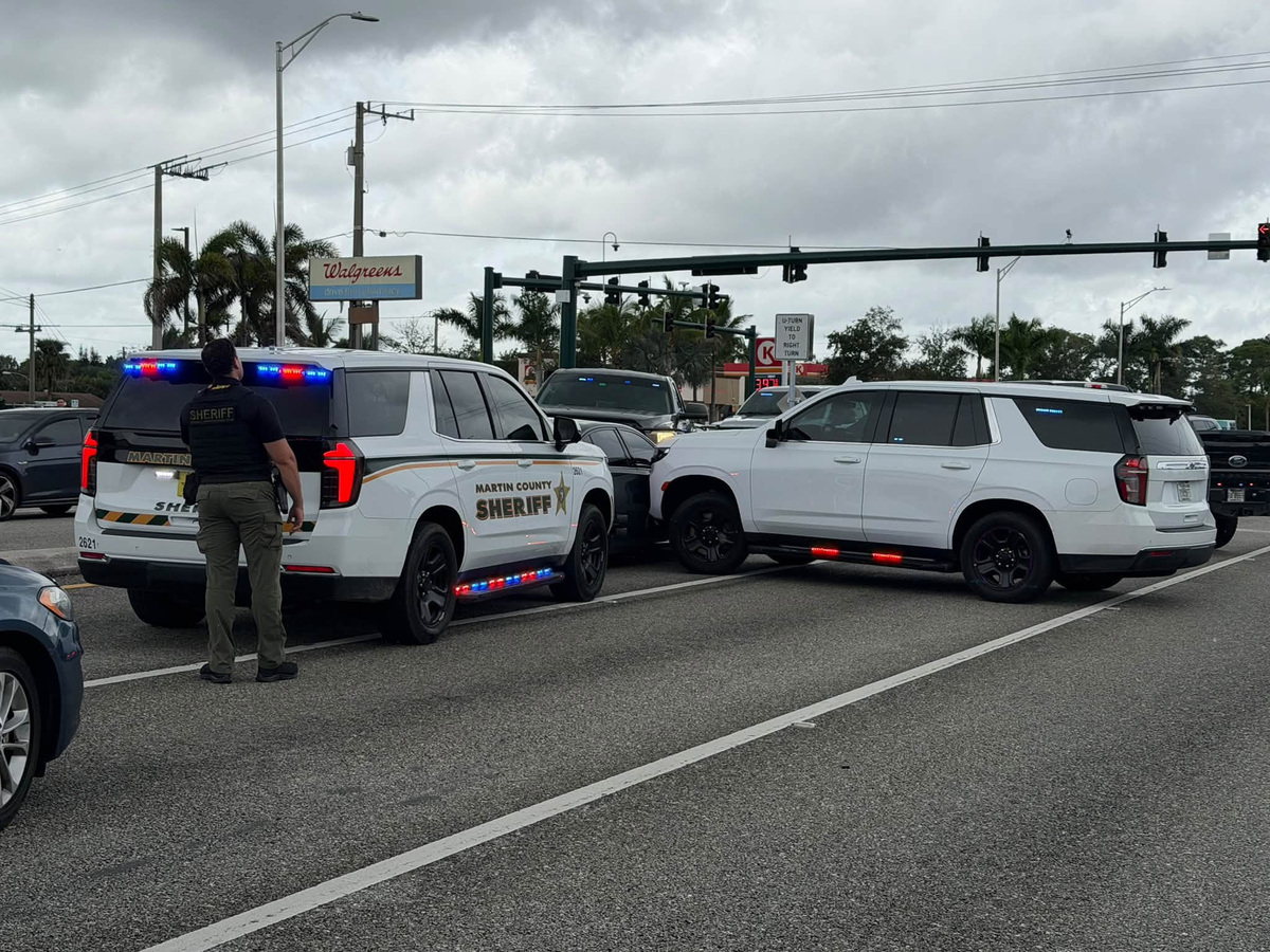 The Martin County Sheriff's Office investigates a shooting that happened the afternoon of Oct. 2, 2026 at a towing facility on SE Cove Road in Port Salerno.