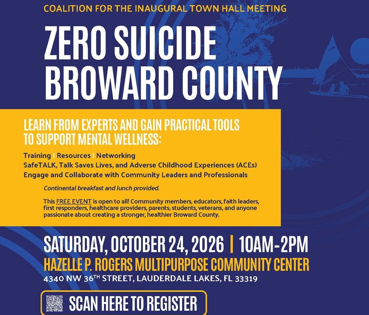 Zero Suicide Broward County Town Hall