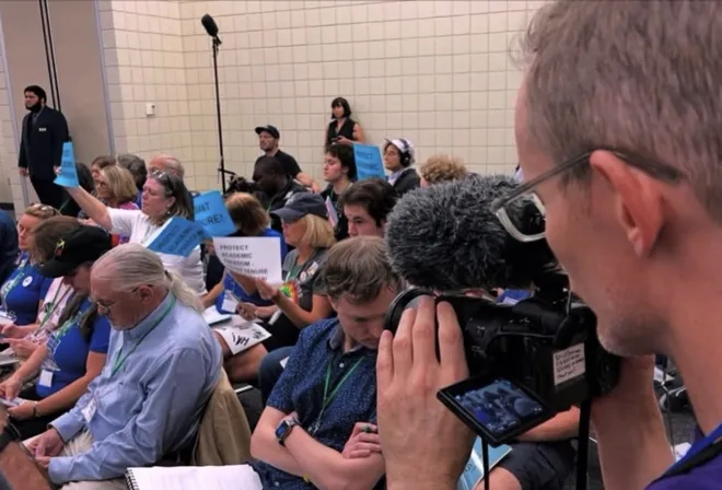 "First They Came For My College," is a documentary about the political takeover of New College of Florida that began in 2023.