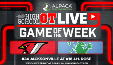 Week 8 Alpaca Game of the Week stream features No. 24 Jacksonville at No. 18 J.H. Rose :: HighSchoolOT.com