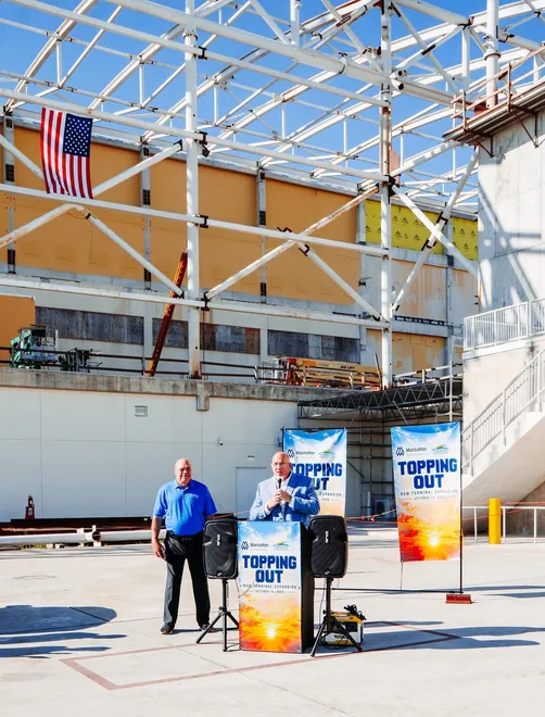 On Oct. 14, 2026 Southwest Florida International Airport (RSW) marked another major milestone for the future of the Fort Myers airport when the final structural beam was successfully placed atop the new RSW Terminal Expansion Project Phase 1.