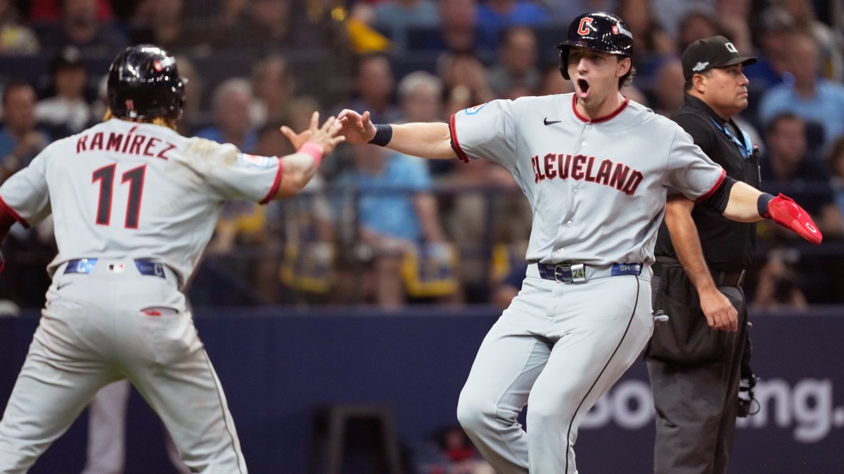 Cleveland Guardians beat the Tampa Bay Rays in Game 1 of the ALCS – NBC 5 Dallas-Fort Worth