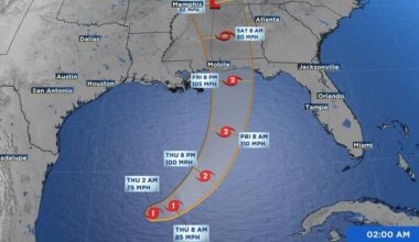 Hurricane Isaias is expected to get stronger on its way to Florida, Alabama and Mississippi coasts
