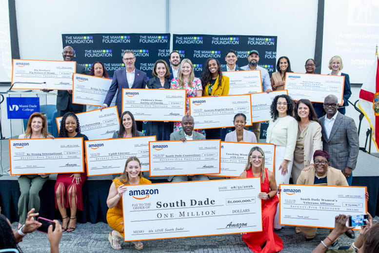 Amazon commits $1 million to 13 South Dade nonprofits