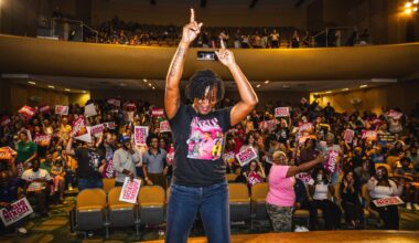 Photos: At University of South Florida's Tampa campus, Angie Nixon rallies the Bulls