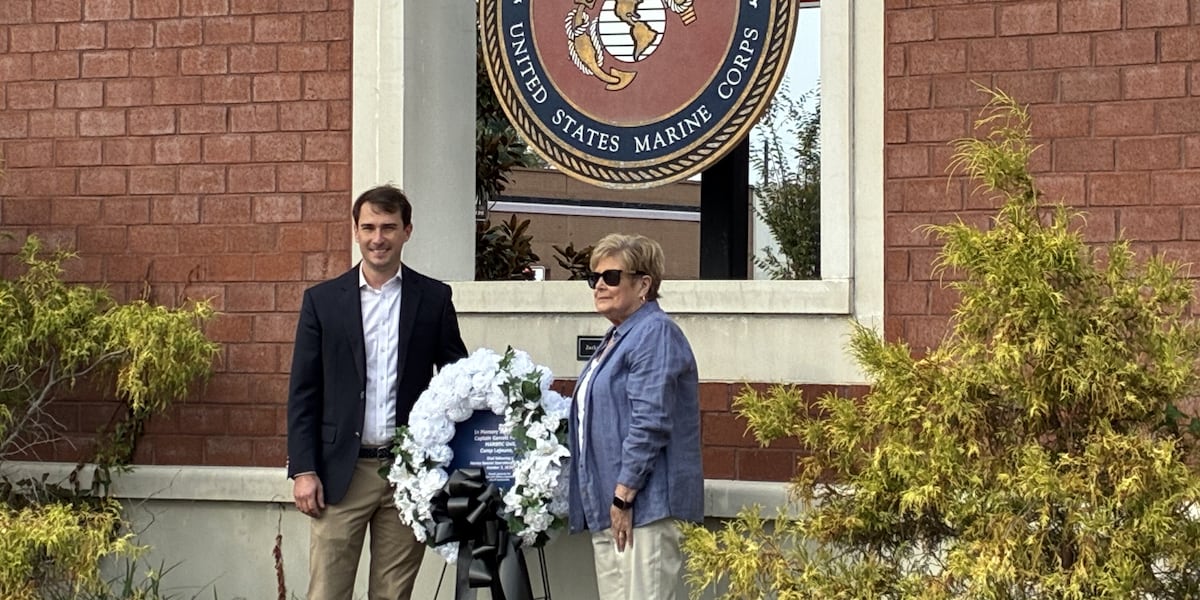 Jacksonville wreath laying held in honor of fallen MARSOC Marine