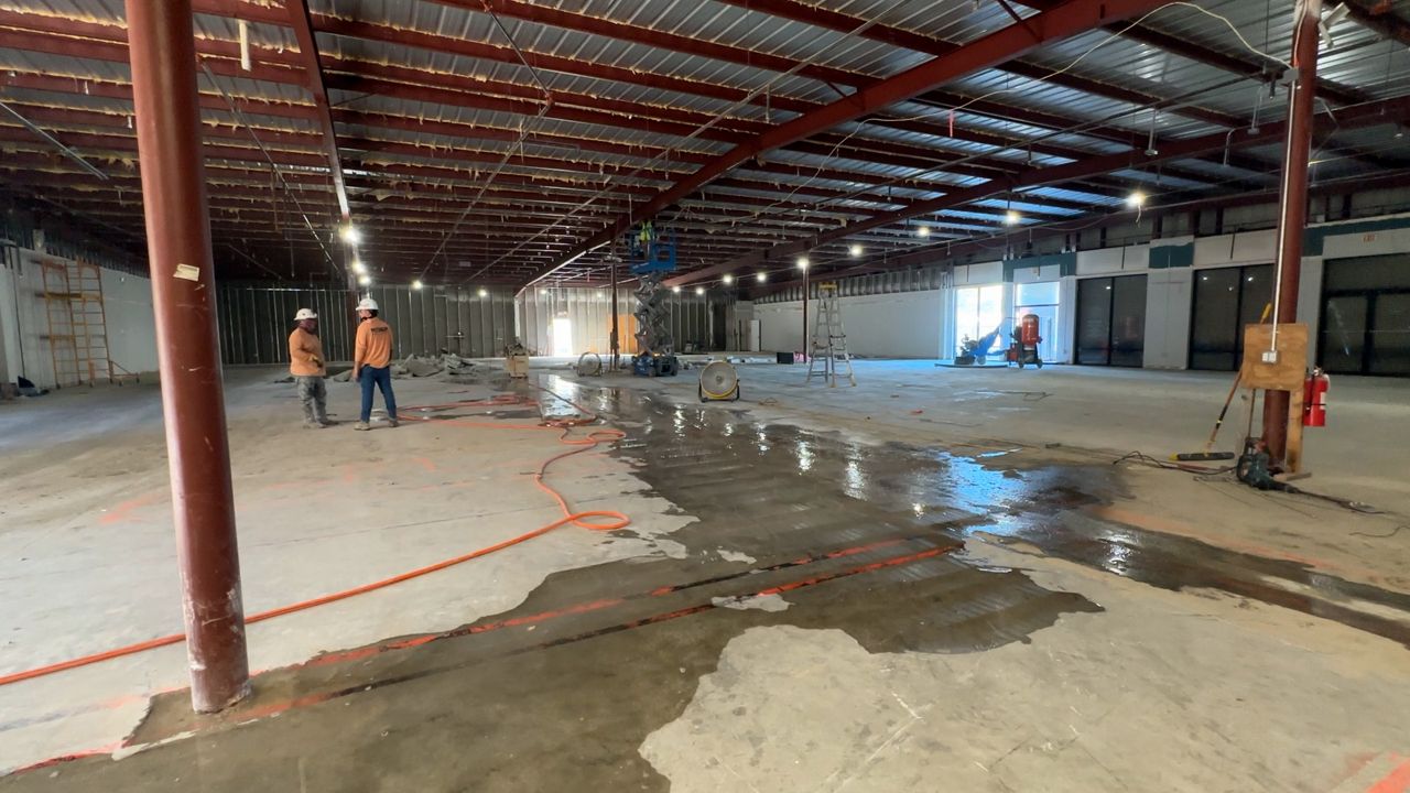 Workers will transform this building into St. Pete Free Clinic's flagship location.