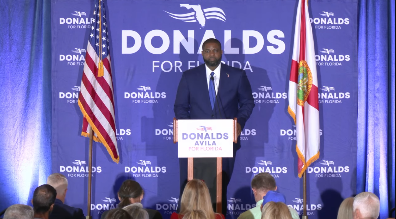 Byron Donalds brings 'Defending the Florida Dream' tour to Overtown cookout