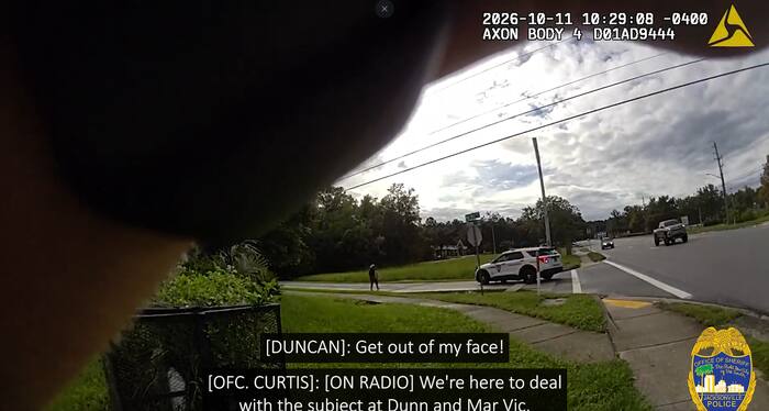 JSO bodycam video shows moment woman fired at officers before deadly shooting on Northside