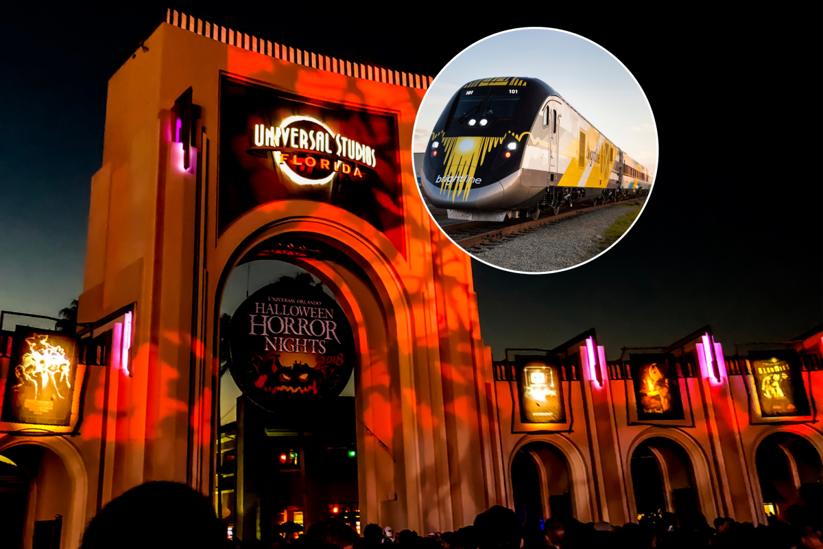 Brightline will run a 'Midnight Train' from Halloween Horror Nights to South Florida this weekend