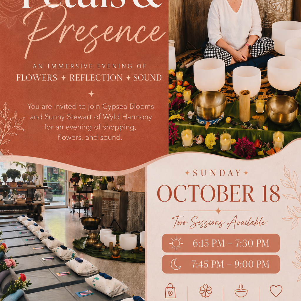 Petals & Presence Soundbath - St Pete Catalyst