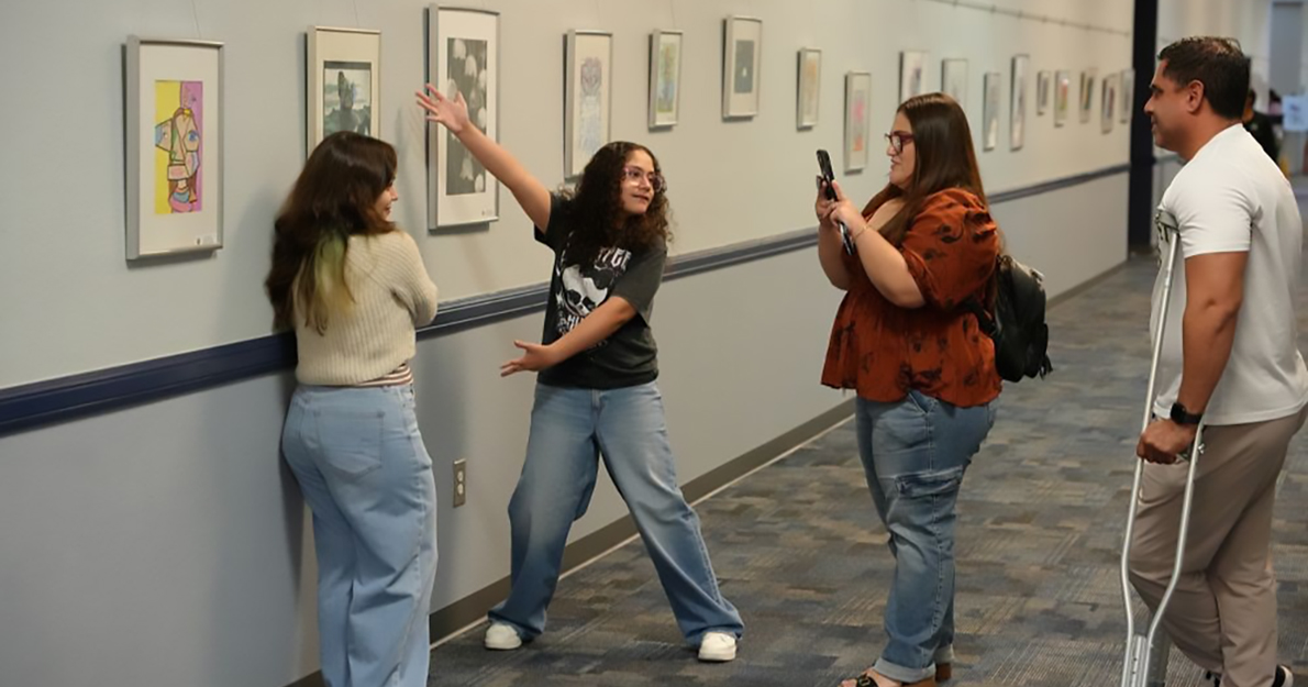 Largest Display of Student Artwork Open to the Public