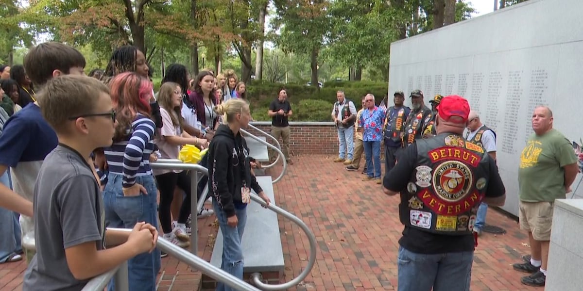 Middle schoolers in Jacksonville meet with survivors of Beirut Bombing