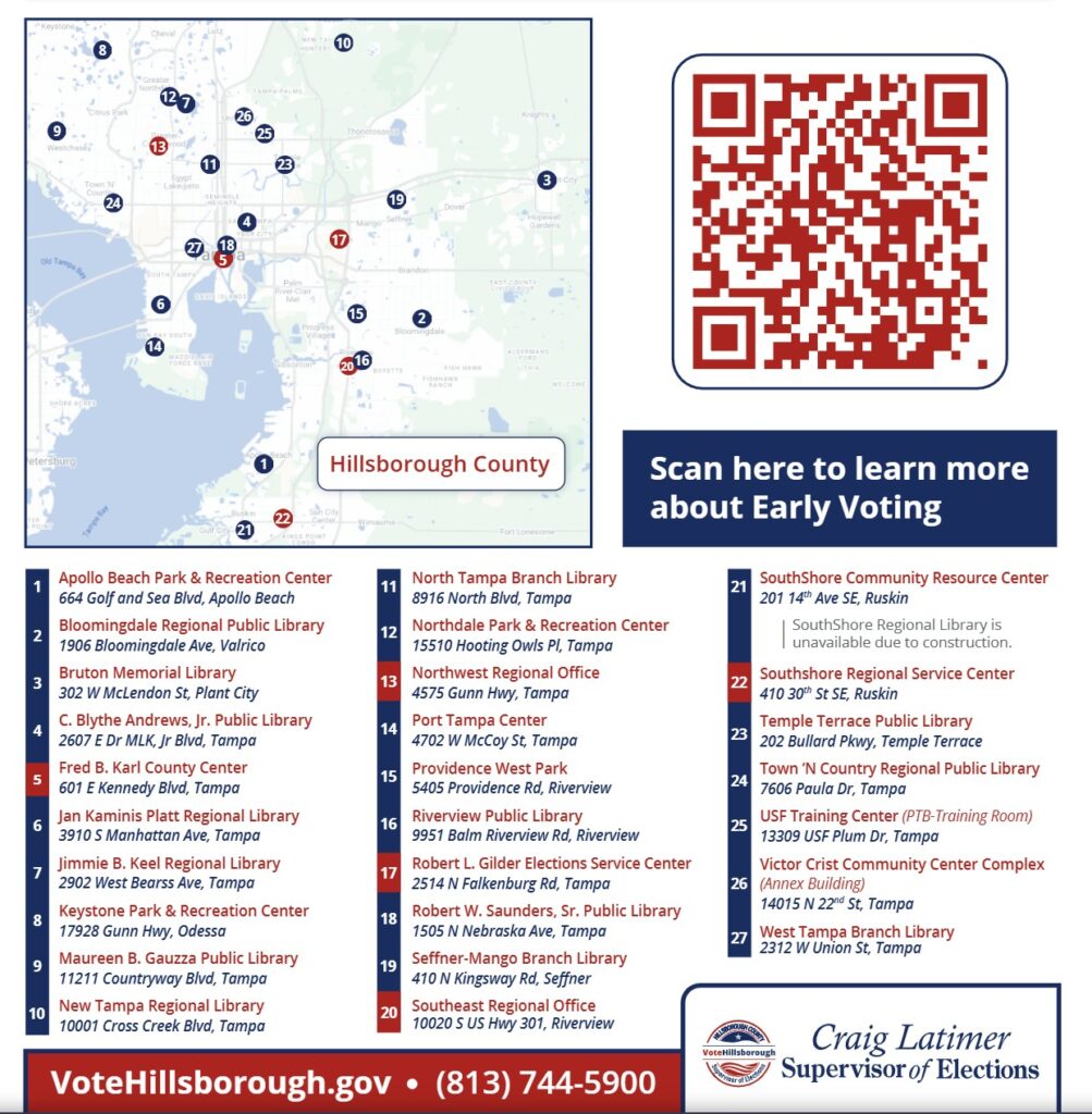 Early Voting Hillsborough 2026