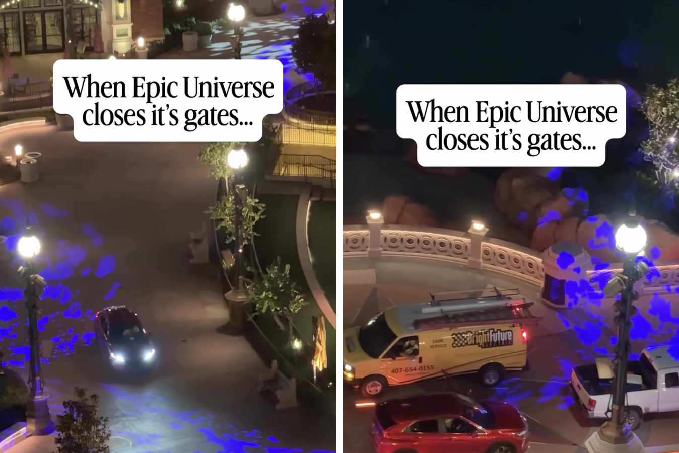 After-Hours 'Traffic' at Epic Universe Offers a Look at Overnight Operations