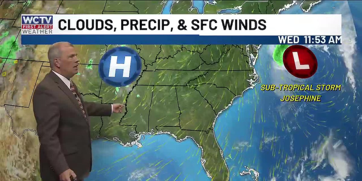 The fall weather sticking around for Tallahassee, the Big Bend and South Georgia