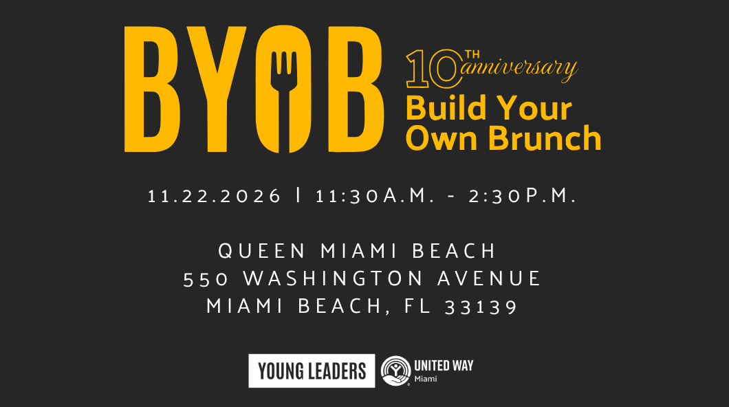 10th Annual Young Leaders Build Your Own Brunch (BYOB)