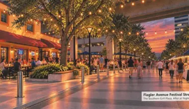 A rendering of the Flagler Avenue Festival Street.
